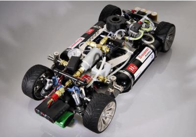 世界初の水素エンジンラジコンカー Hy Racer 価格はセレブ級 Greenz Jp グリーンズ