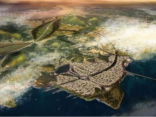 Incheon’s master plan: Copyright(C)2009 Foster+Partners, All rights reserved.