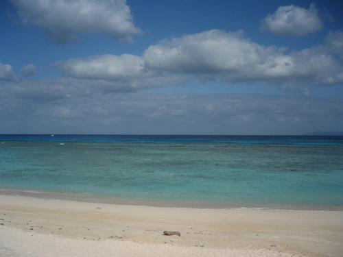 沖縄・波照間島の海（2009年3月撮影)