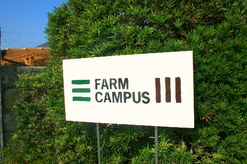 farm campus sign