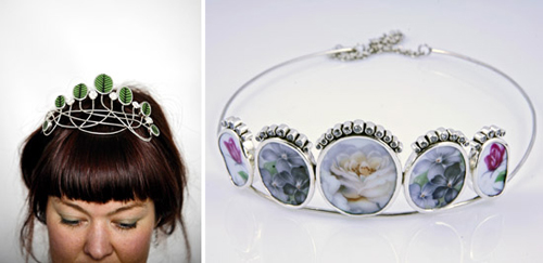 Recycles Porcelain Jewellery