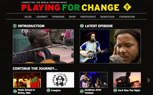 playing for change