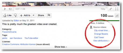 YouTube Adds Creative Commons Licensing Option And Video Library-1