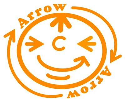NPO法人「Arrow Arrow」ロゴマーク