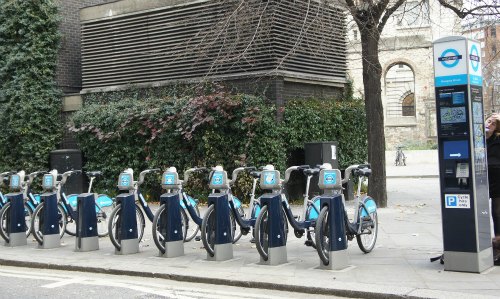 ロンドンの公共レンタサイクルシステム「CYCLE HIRE」