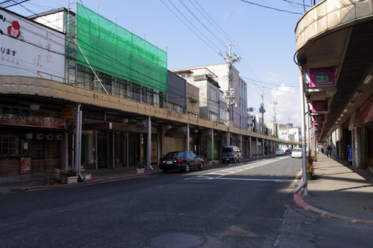 石巻中央商店街（2012年3月26日撮影）