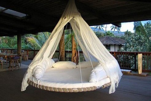 trampoline-swing-bed