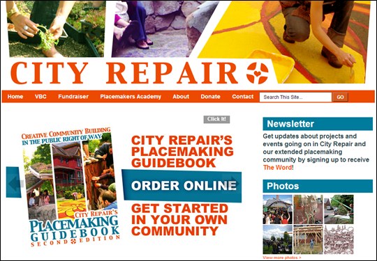 公共スペースの修復を行うNPO「City Repair」