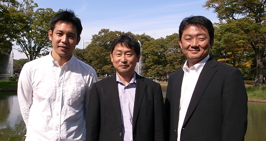 左から、シブヤ大学 左京、東京都公園協会 山口浩平さん、シブヤキャンプ講師 浅野竜一さん。